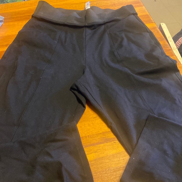 Old navy black pants size lg “stevie straight”style - Picture 1 of 1